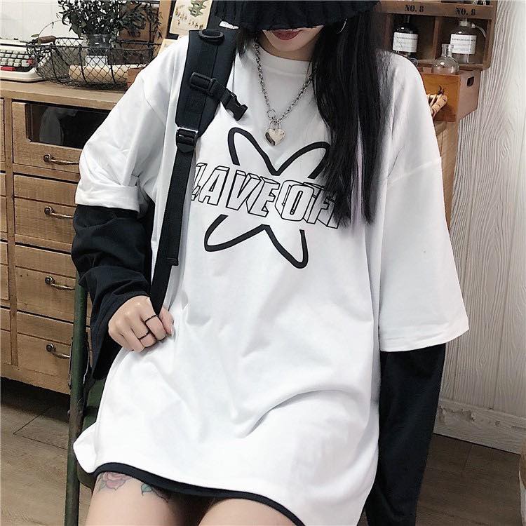 Áo phông form rộng unisex freesize top 1 xu hướng 2022