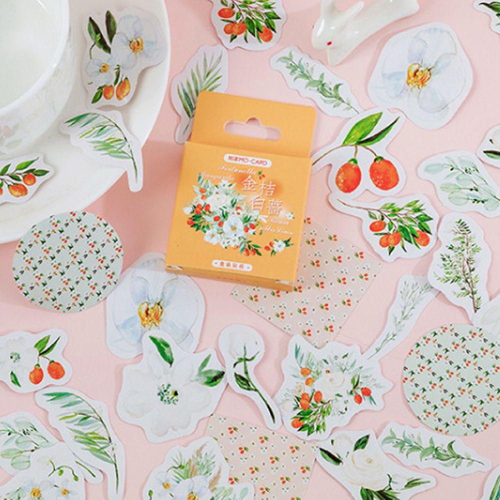 Sticker Dán Trang Trí Sổ Tay Hình Hoa Hồng