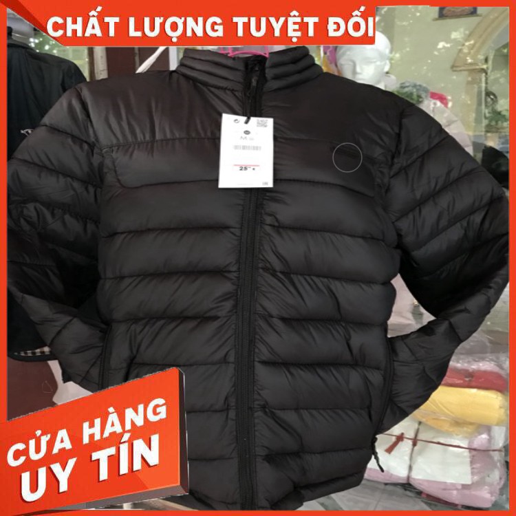 HÀNG NHẬP KHẨU -  Áo phao nam BERSHKA hàng xuất dư - Hàng Nhập Khẩu