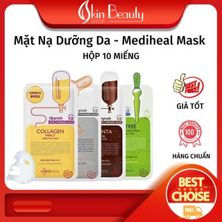 Hộp 10 miếng mặt nạ dưỡng da - mediheal mask - teatree / vita / placenta / collagen