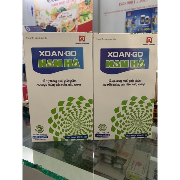 Viên ngậm viêm mũi, viêm xoang XOAN-GO Nam Hà