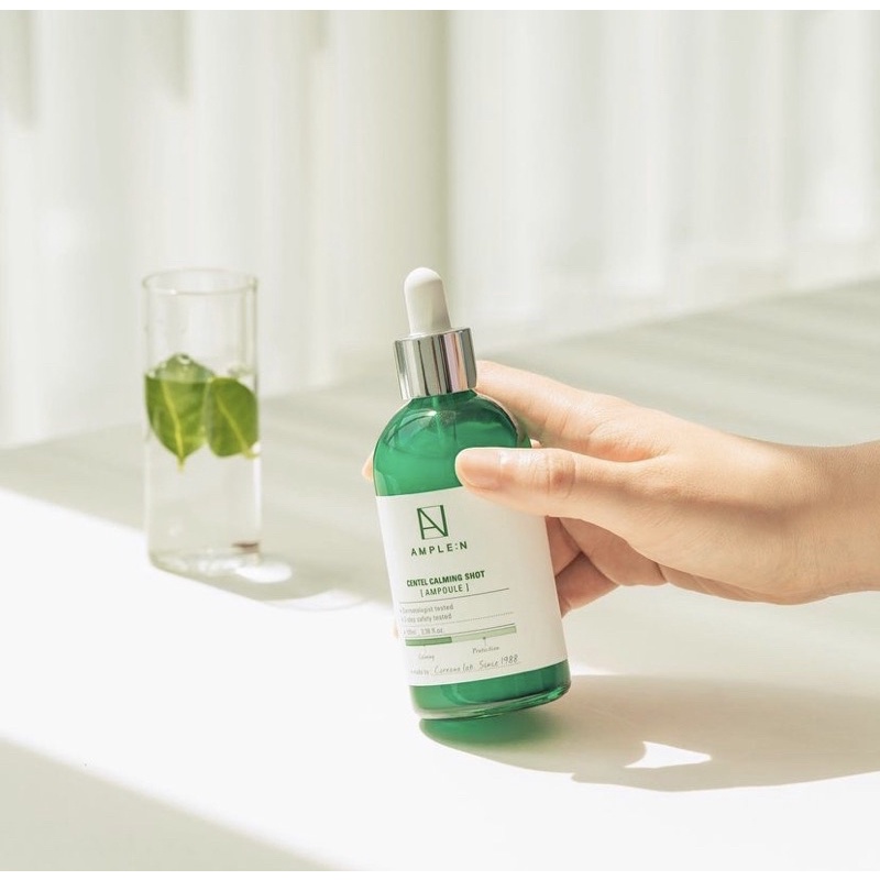 Tinh chất rau má dịu nhẹ cho da Ample:N Centel Calming
