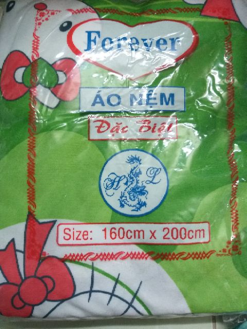 áo nệm 1m6×2mx10cm ( mẫu ngẫu nhiên )