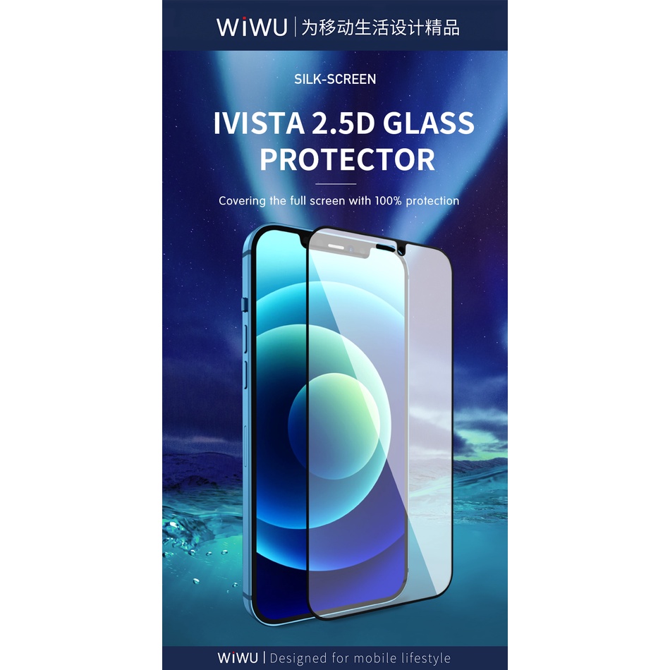 Kính Cường Lực Wiwu Ivista Super Hardness Rút Nhẹ Dễ Dán  iP 14Promax 13promax 12Promax