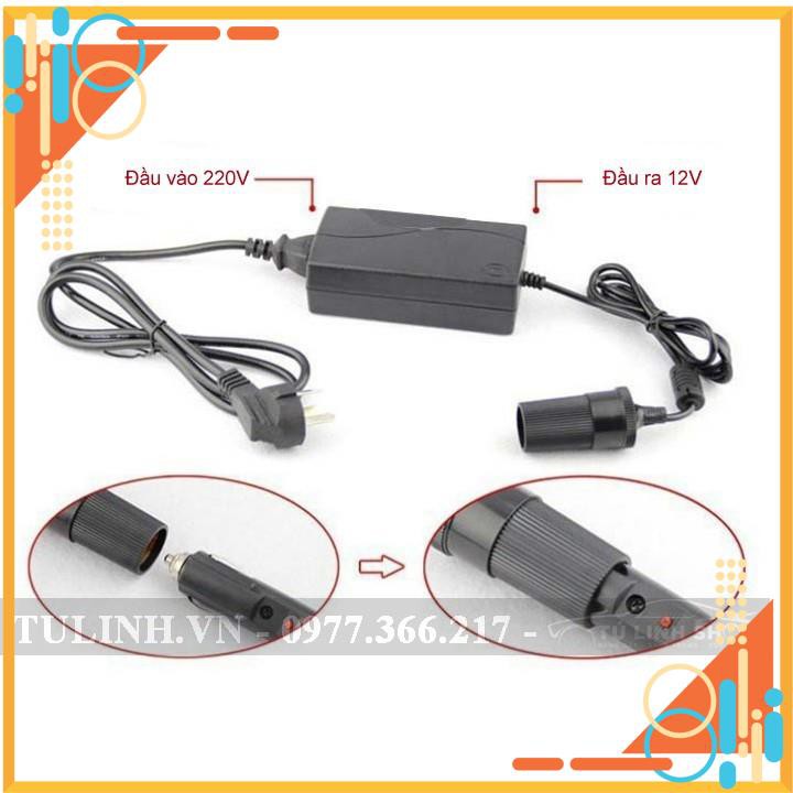 Mua ngay  Bộ Chuyển Nguồn Điện Từ 220V Sang tẩu 12V - Chip IC bảo vệ tiết kiệm điện [giảm giá 5%]