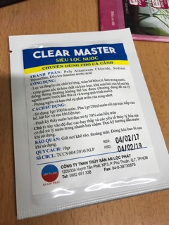 CLEAR MASTER - Siêu lọc nước