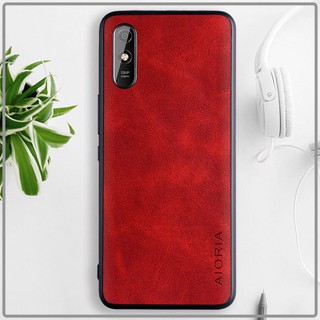 Ốp lưng cho Xiaomi Redmi 9A Da Khắc Logo AIORIA