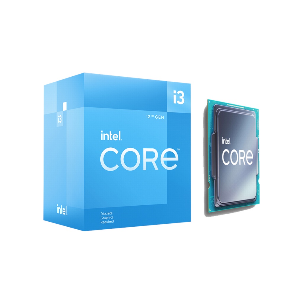 Bộ vi xử lý gaming CPU Intel Core i3 12100F 3.3GHz -Hàng chính hãng bảo hành 3 năm