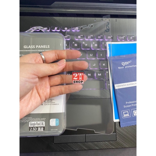 KÍNH CƯỜNG LỰC GOR GOOGLE PIXEL 3XL FULL MÀN HÌNH