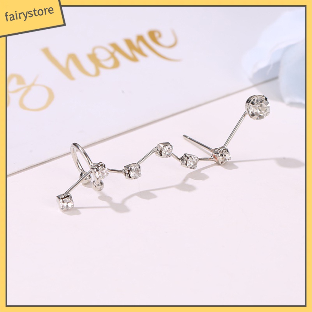 Khuyên Vành Tai Hình Ngôi Sao Đính Đá Thời Trang Cho Nữ