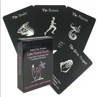 Bộ bài bói Tarot Love Oracle Cards Island Time Wellness cao cấp