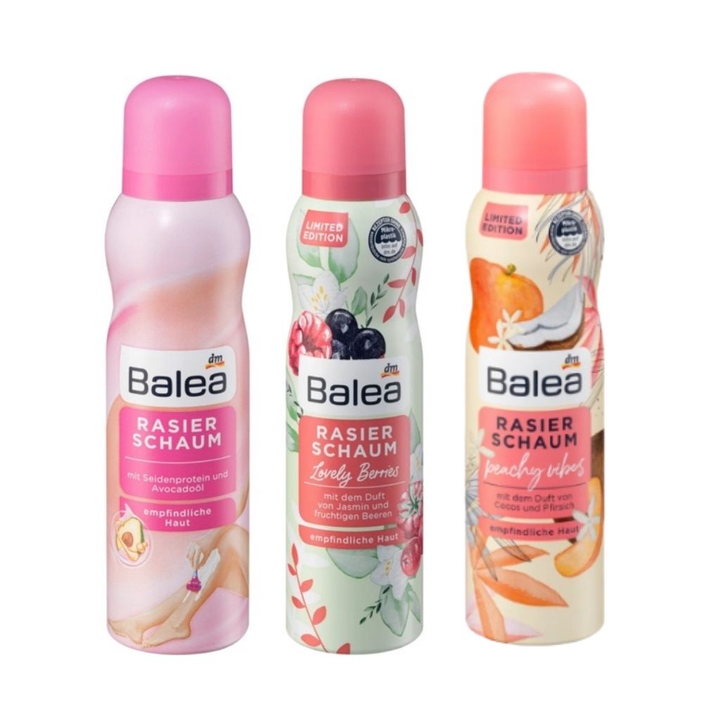 Bọt cạo lông Balea 150ml, Gel cạo lông Balea 200ml