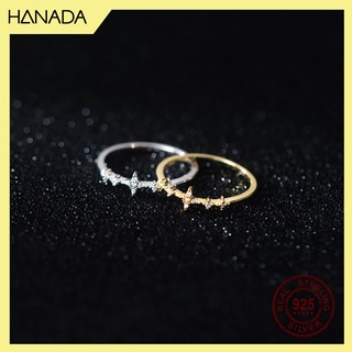 Nhẫn Bạc 925 Hanada 0059