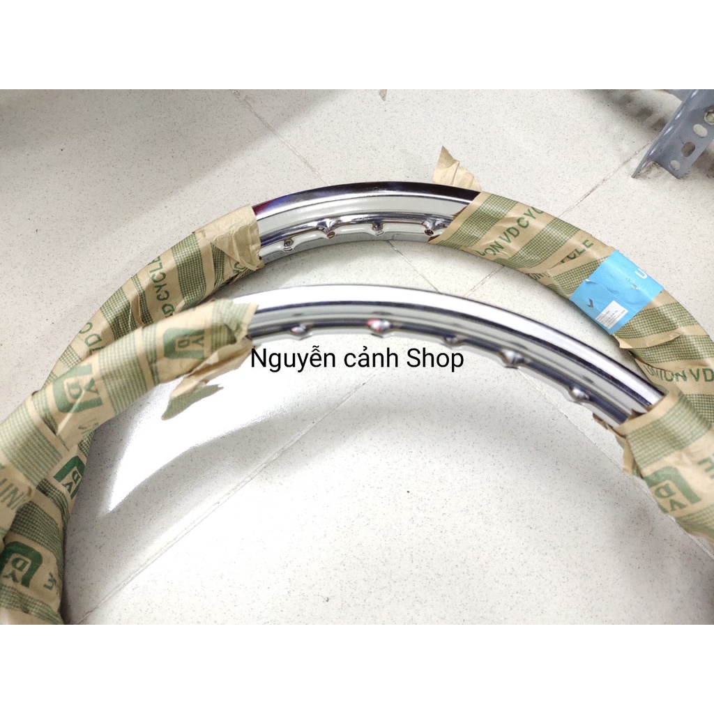 cặp niềng sắt xi ken sáng bóng 1.40 1.60.17 cho xe máy
