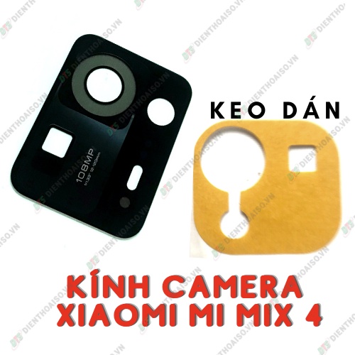 Mặt kính camera xiaomi mi mix 4 có sẵn keo dán