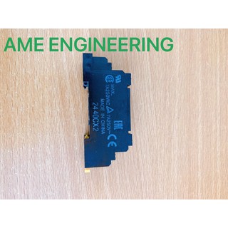 Đế rơ le trung gian 8 chân dẹt, omron pyf08a-e