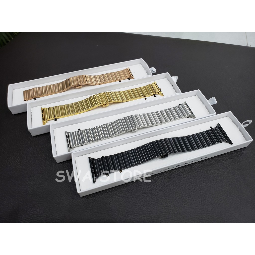 [Tặng đồ cắt mắt] Dây kim loại 1 mắt to dành cho apple watch series 1/2/3/4/5