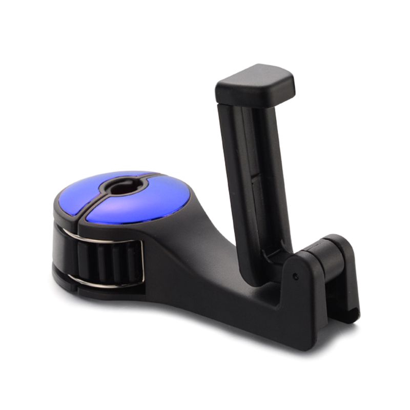 Giá đỡ điện thoại tích hợp móc treo đồ gắn đằng sau ghế ngồi ô tô đa năng tiện dụng