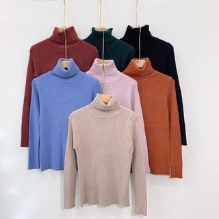 Áo Len Nữ Cổ Lọ, Chất Liệu Len Tăm Cao Cấp Mã EA20.207 Elimaz