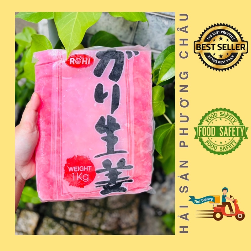 Gừng hồng Gari Nhật ăn sushi sashimi 1kg