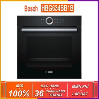 Lò nướng Bosch HBG634BB1B TGB nhập khẩu nguyên chiếc - Dung Tích 71 Lít ( CHÍNH HÃNG PHÂN PHỐI )