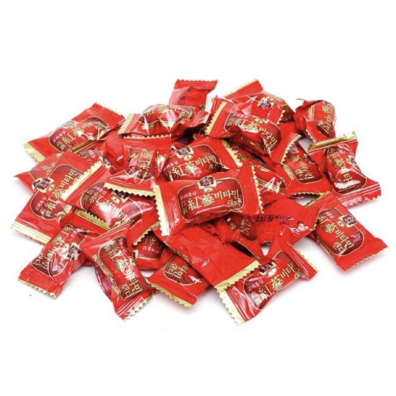 Kẹo Hồng Sâm Hàn Quốc Vitamin - 200g/gói hương vị thơm ngon
