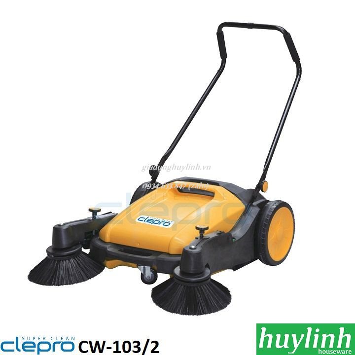 Máy quét rác đẩy tay Clepro CW-103/2 (CW103/2)