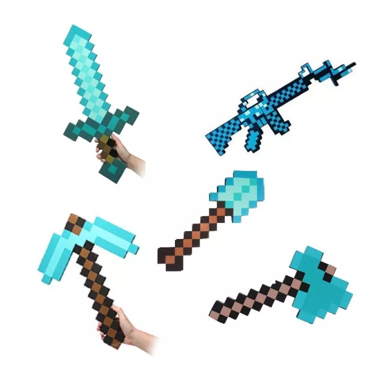 Đồ chơi mô hình Minecraft - tặng thẻ bài minecraft hoặc mini figure minecraft
