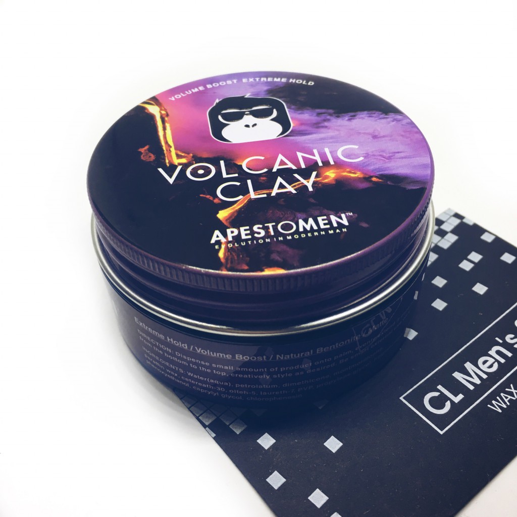 Sáp vuốt tóc Volcanic Clay Đen 2018 Ver2