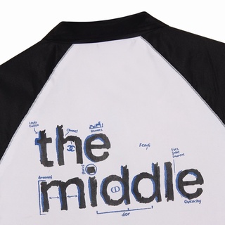 Áo khoác dù LOGO THEMIDDLE