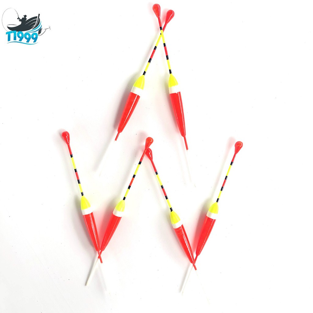 Phao câu đài Vàng Đỏ , Chuyên câu rô , dài 13cm - Top1VN giá rẻ y hình