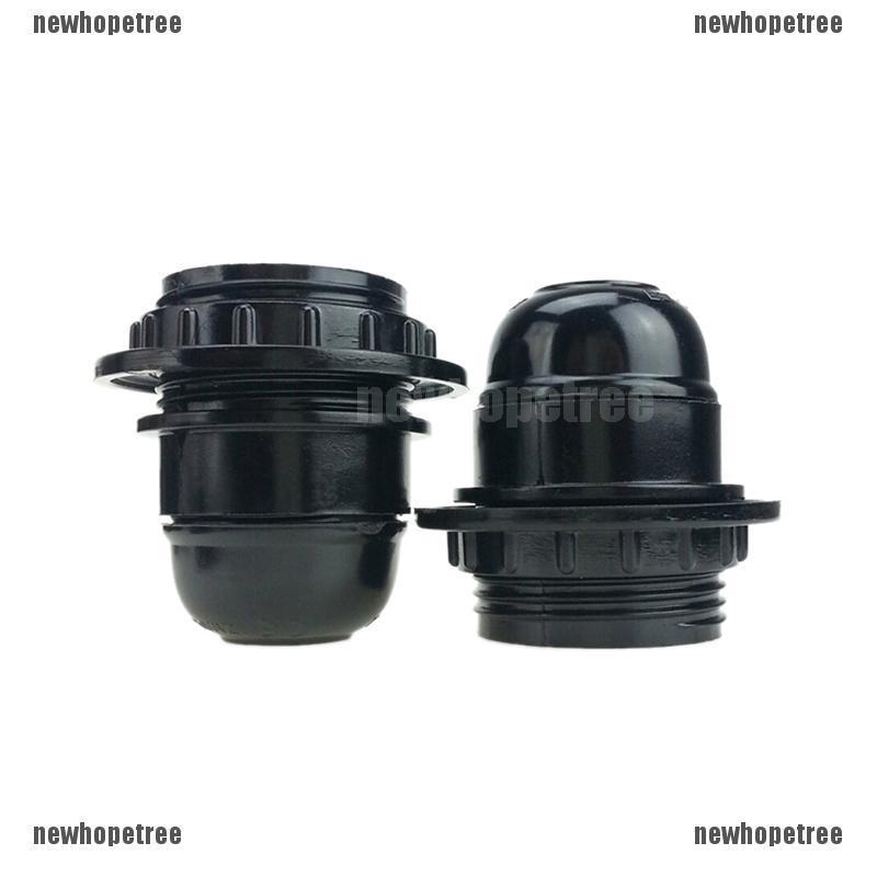 Chuôi bóng đèn E27 màu đen kiểu dáng sang trọng