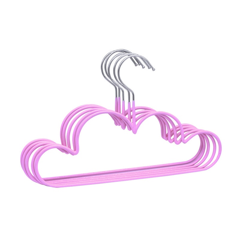 Set 5 Móc Phơi Quần Áo Trẻ Em Hình Đám Mây Chống Trượt