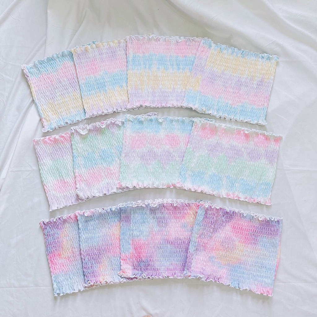 Áo ống NHÚN 7 sắc cầu vòng | BigBuy360 - bigbuy360.vn