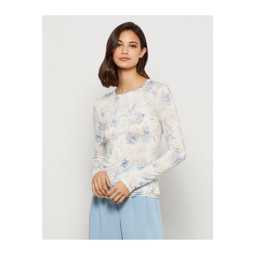 Áo len mỏng hoa dáng dài Maxazria