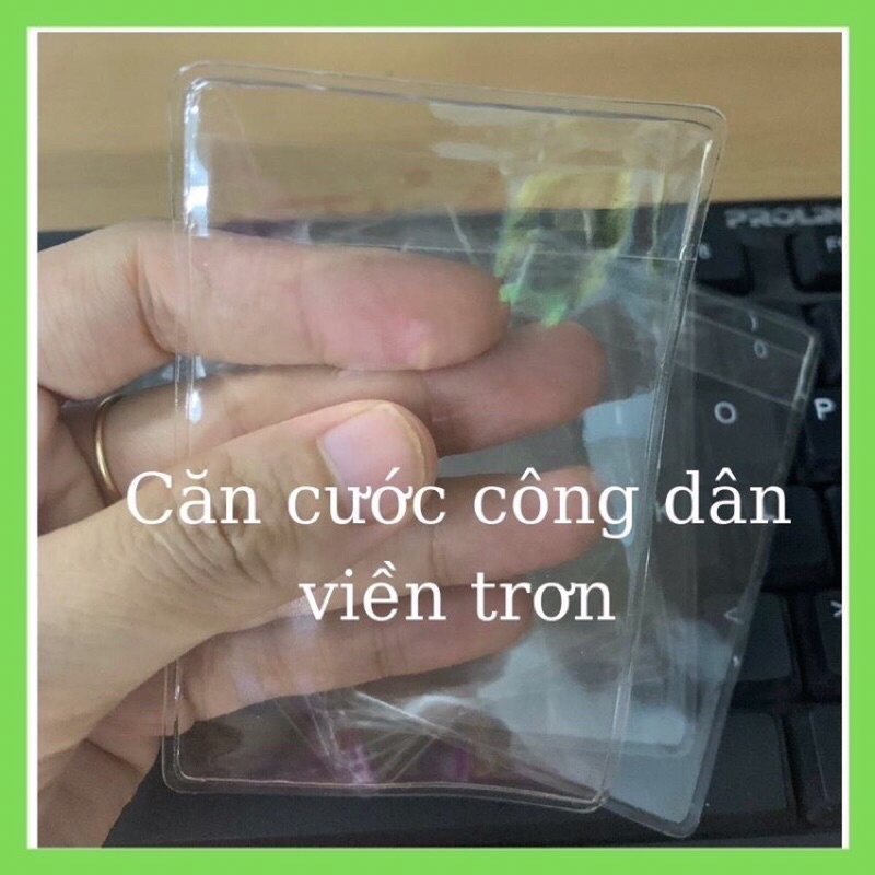 Túi đựng CĂN CƯỚC CÔNG DÂN ,Thẻ ATM nhựa dẻo loại trơn