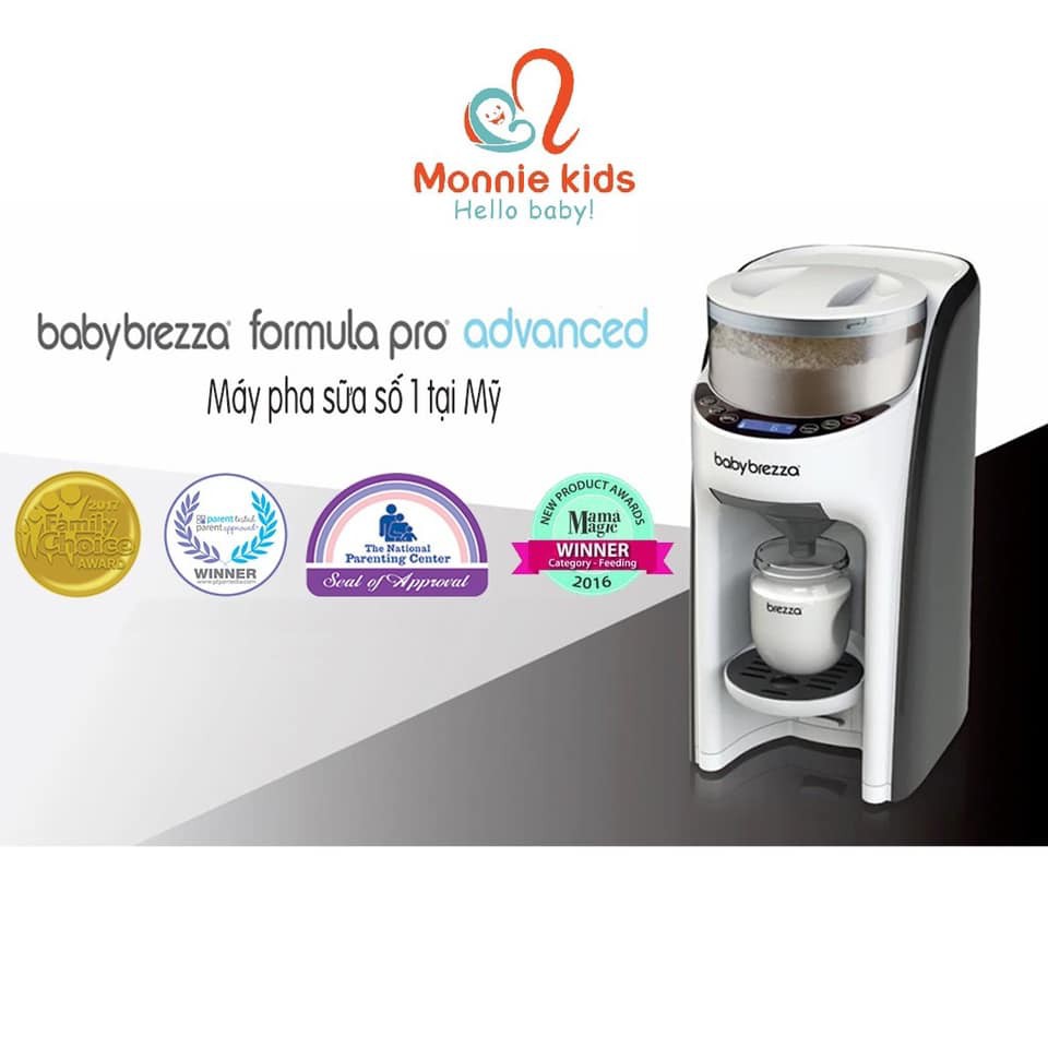 [Mã SKAMPUSH8 giảm 10% đơn 200K] Máy pha sữa Baby Brezza Formula Pro Advanced