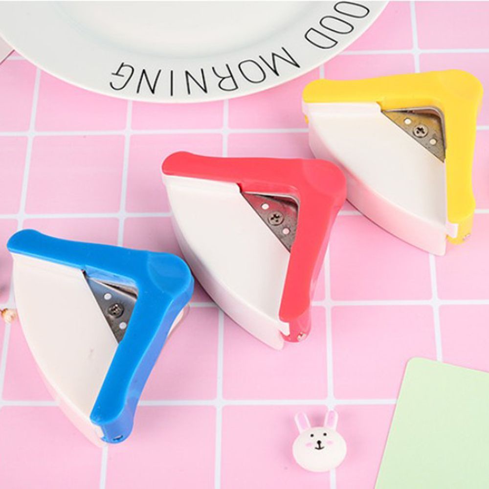 KENTON Office Paper Puncher R5mm Stationery Paper Cutter Rounder Cutter Tool Manual Round Corner Trim Photo Punch