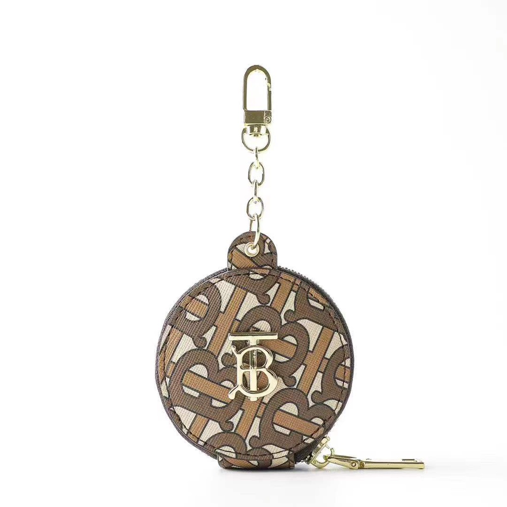 Vỏ bảo vệ hộp sạc tai nghe thích hợp cho AirPods 1 2 Pro họa tiết thương hiệu BURBERRY