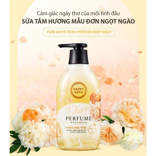 Sữa Tắm Happy Bath Hương Nước Hoa 900g Perfume Body Wash