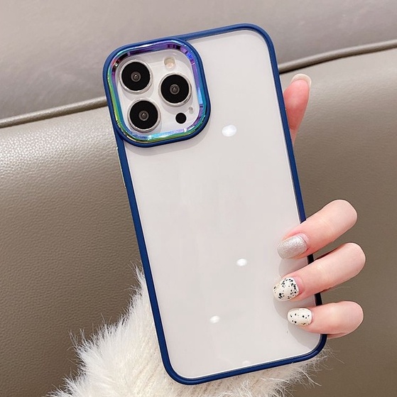 ỐP LƯNG VIỀN CAMERA BẢY MÀU iPhone 14/ 14 Pro/ 14 Pro Max/ 14 Max hiệu FILADA