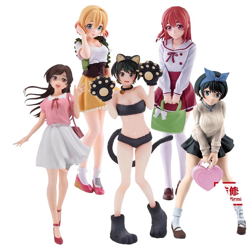 Mô Hình Đồ Chơi Nhân Vật Mizuhara Chizuru / Sarashina Ruka / Nanami / Sakurasawa Sumi 18CM
