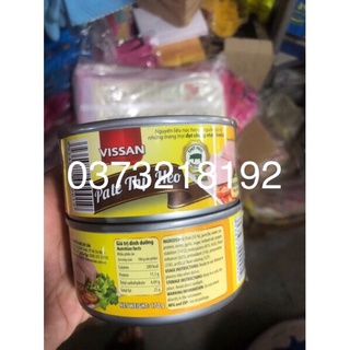 Pate thịt heo Vissan 170g