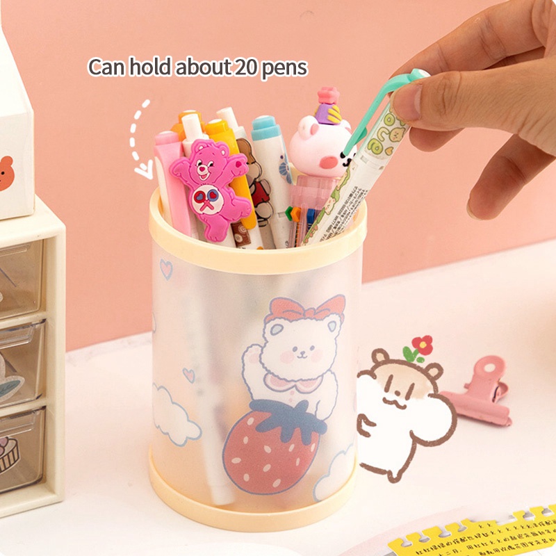 Giá Đỡ Bút Để Bàn Hình Hoạt Hình Đáng Yêu