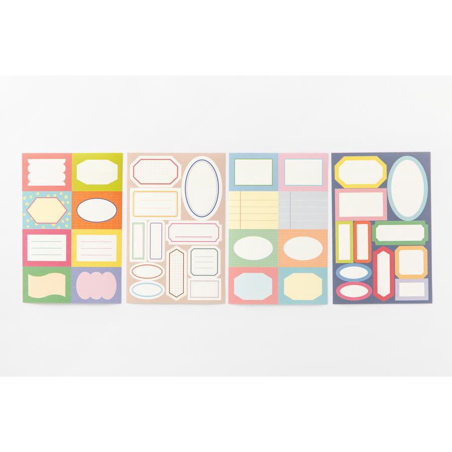 Set 10 Sticker ARTBOX Hàn Quốc Hình Nhãn Label