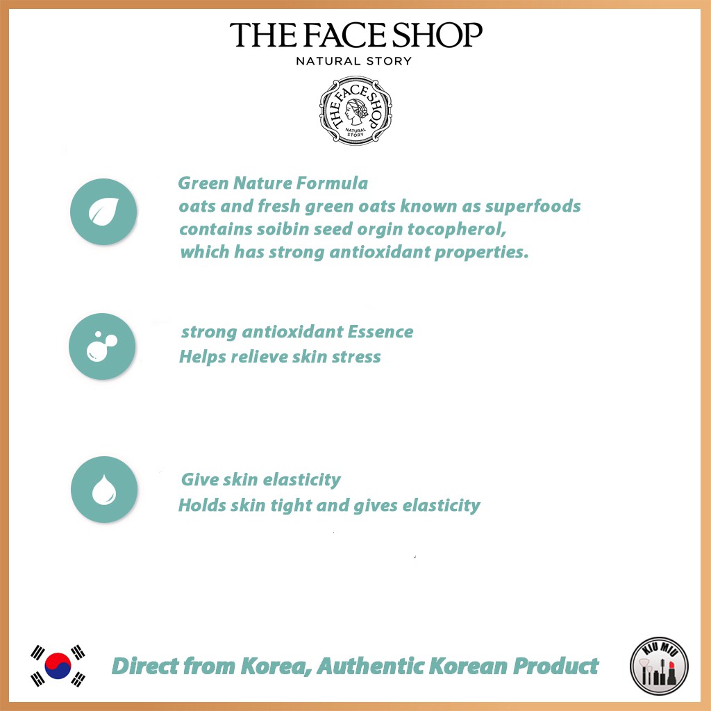 THE FACE SHOP GREEN NATURAL SEED Antioxidant Serum 50ml *ORIGINAL KOREA*