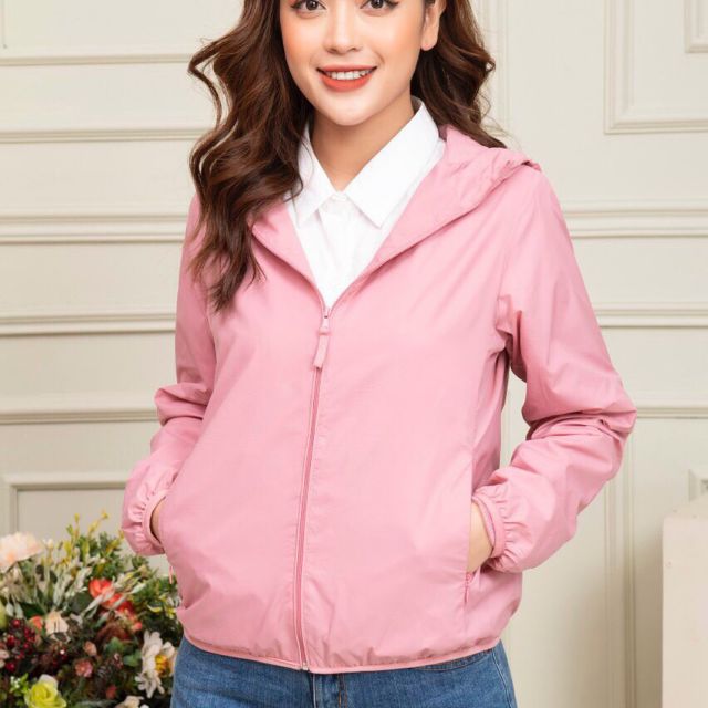Áo gió nữ - hàng chống nước