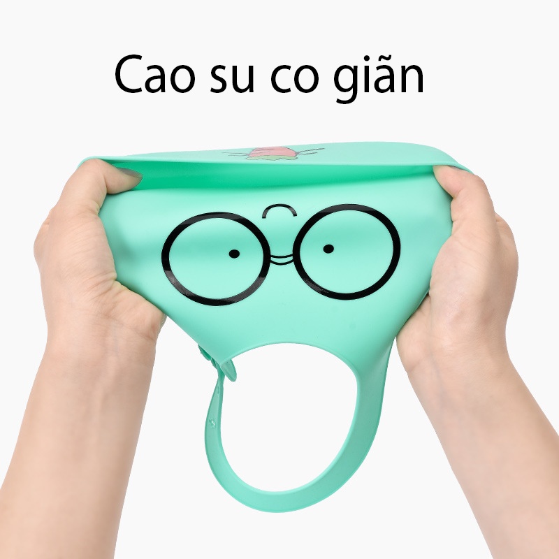 Yếm Ăn Dặm Cho Bé Silicon Có Thể Điều Chỉnh Theo Mọi Kích Thước, Yếm Cho Bé Trai Yếm Cho Bé Gái