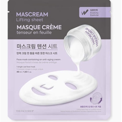 THE FACE SHOP Mặt Nạ Dạng Kem Dưỡng Da Mặt Chất Lượng Cao