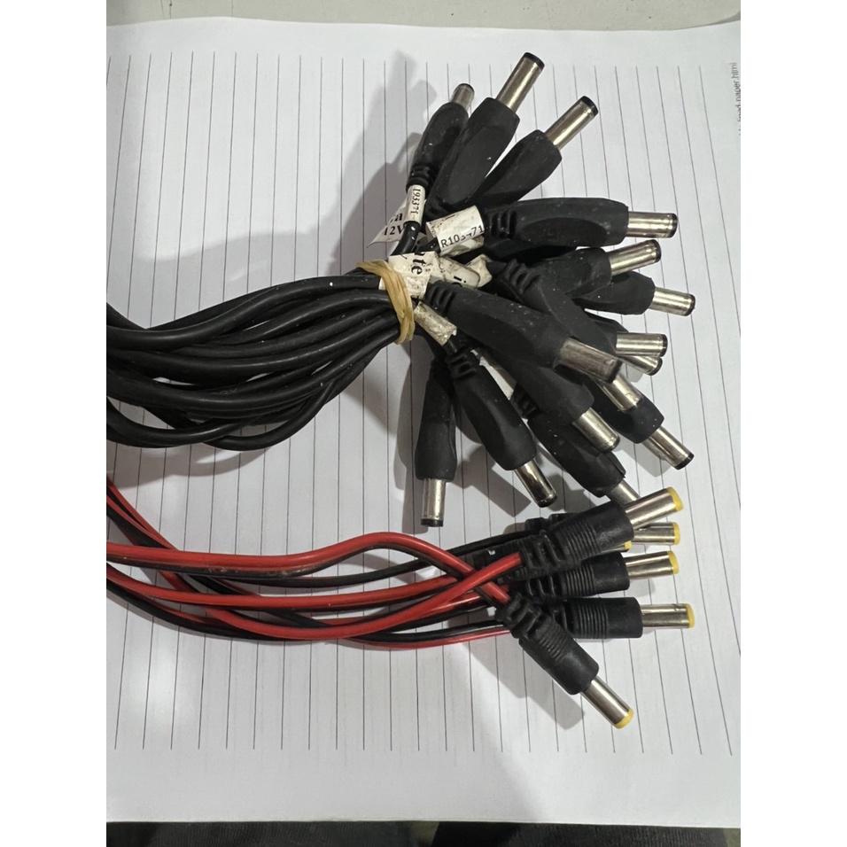 Jack DC Vặn Vít Đực Cái dùng thi công lắp đặt camera Dây đầu nguồn DC hàng chất lượng giá rẻ VNET